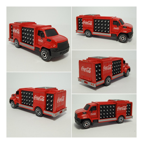 Custom Hot Wheels Camión Coca Cola Repartidor México Rojo Brillante/negro Mate (Usado)