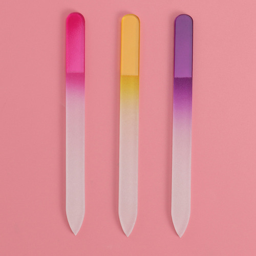 Lima De Uñas De Cristal Natural, 3 Unidades