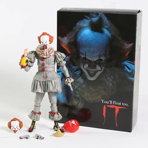 Figura De Acción Neca The Clown Pennywise Horror, Modelo Toy