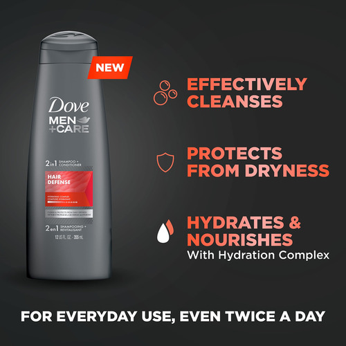 Shampoo E Condicionador Dove Men+care Clean Hair 355ml