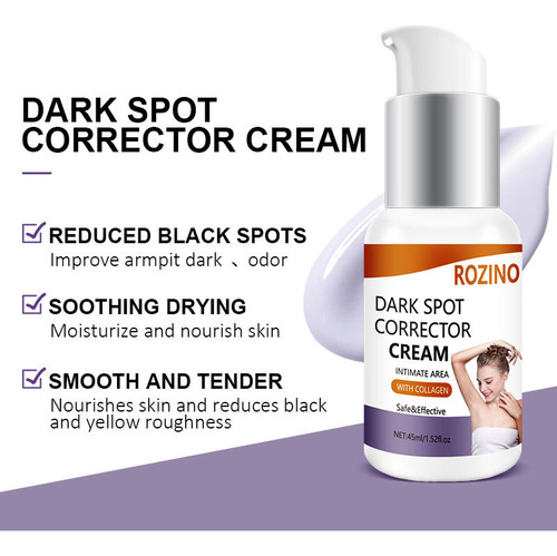 Creme Unificador De Remoção De Melanina E Clareador De Tom D