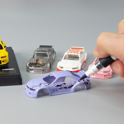 Coche Rc Ldarc R02 Mini 1:64 Control Remoto 4ch Plata