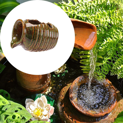 Frasco De Fuentes De Agua De Escritorio Verde