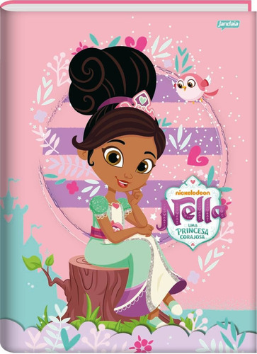 Jandaia Nickelodeon princesa en 96 hojas offset 1 asuntos kit x 5 28 cm x 21 cm en princesa corajosa