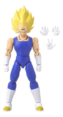 Figura Majin Vegeta Saiyan Blue Dragon Ball Stars Bandai