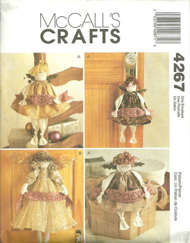 Peaceful Angel Mccall 's Crafts  Patron Costura Para 4267