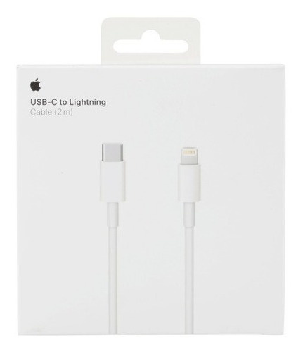 Cable Usb Tipo C Lightning Conector Original Apple 2 Metros