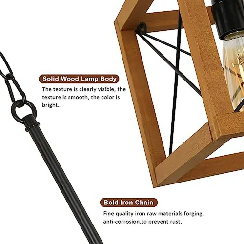 Lámpara Colgante Moderna 5 Luzes, Ajustable Para Cocina Y Sa