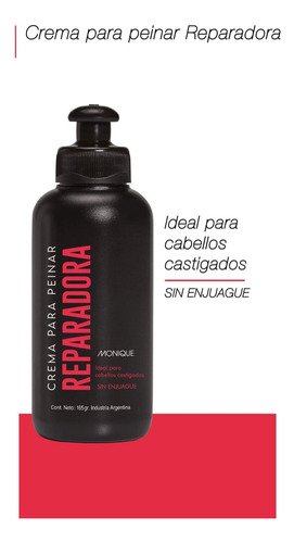 Crema Para Peinar Reparadora De Monique