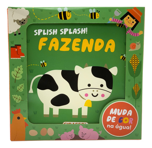 Splish Splash! Fazenda, De Townhouse Publishing Ltd. Editorial Girassol, Capa Mole, Edição 1 Em Português, 2025