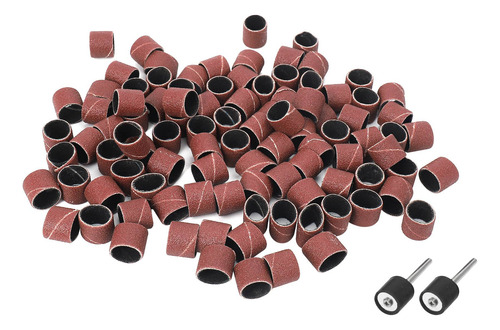 Kit De 100 Bandas De Lijado De 1/2 Pieza Con 2 Mandriles Par