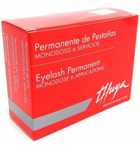 Kit De Permanente De Pestañas Monodosis 6 Servicios Thuya