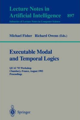 Libro Executable Modal And Temporal Logics - Michael Fisher