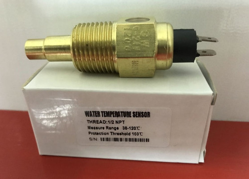 Imagen 1 de 2 de Sensor De Temperatura 1/2 Npt 120 ºc