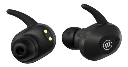 Audifonos Maxell Eb-bt Mini Duo Tws Earbuds Bluetooth Negro 