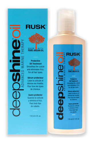 Tratamiento Protector Con Aceite Deepshine De Rusk Unisex 4