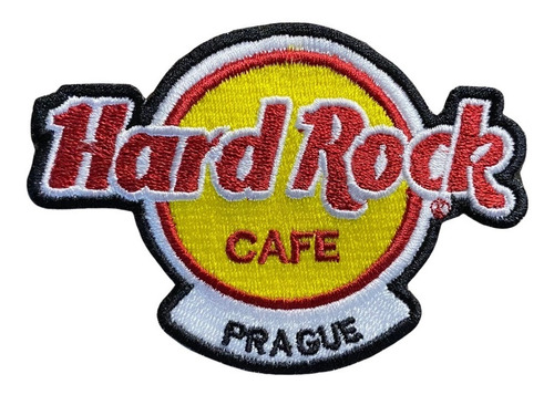 Parche Bordado - Hard Rock Cafe - Praga - Republica Checa
