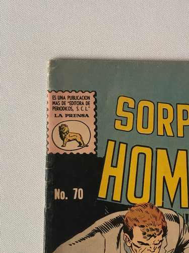 El Sorprendente Hombre Araña 70 Editorial La Prensa 1967 (Usado)