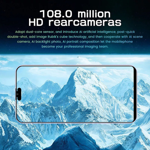 Smartphone I14 Pro Max De 16 Gb+1 Tb Para Ios Android Huawei