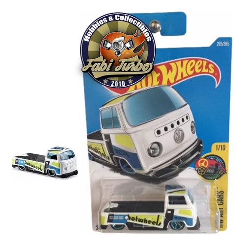 Hot Wheels 2017 Volkswagen T2 Pickup - Nova Kombi Branca