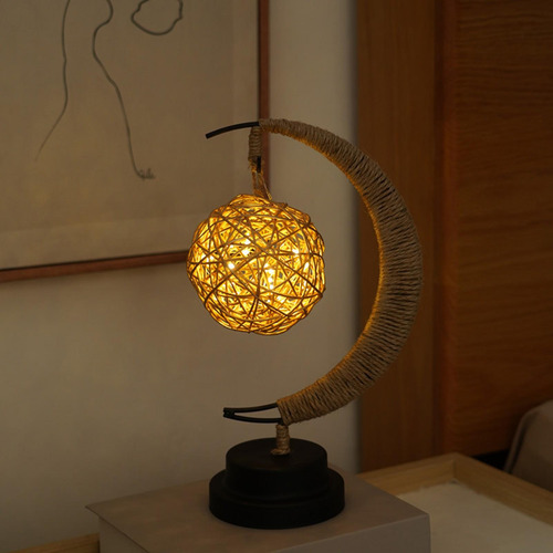 Luz De Noche Led Lámpara De Luna Decoración De Dormitorio