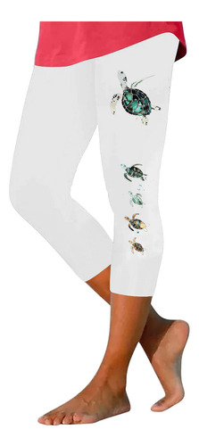 Pantalones Para Mujer, Leggings Con Estampado De Tortuga En