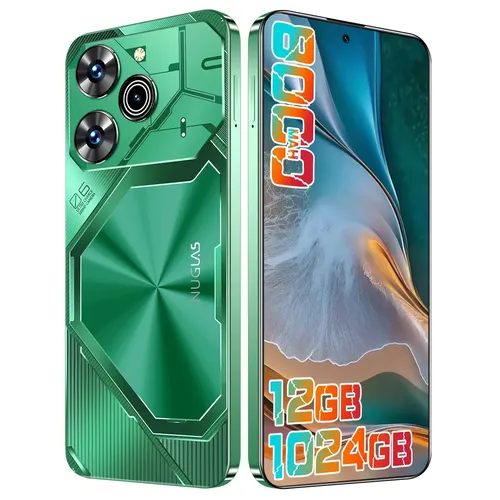 Celular Nuglas Pava 6 Pro 5G Android 16 12GB+1024GB NFC Dimensity 9200 Octa Core Dual SIM Tela 6,82 Polegadas Câmera 108 Mp + 32 Mp Bateria 8000mAh