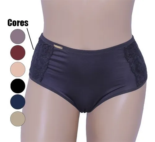 Kit Com 3 Calcinha Plus Size Atacado Direto De F brica