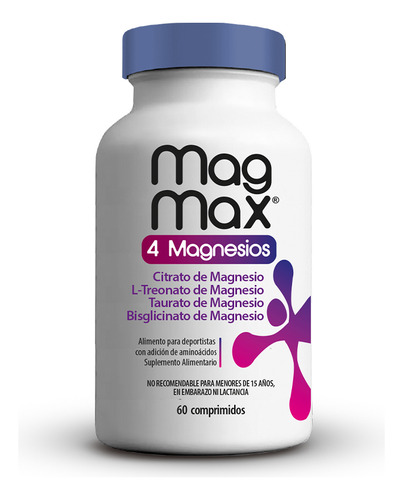 Newscience - Mag Max 4 Magnesios 60 Capsulas Neutro