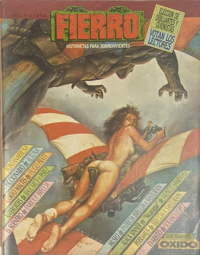 Fierro Nº 18 Revista Historietas, 1era Época Ficcionario Ej2