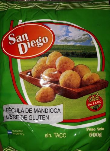 Fecula De Mandioca Pack X 20. Celiacos