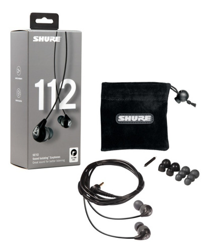 Audífonos In-ear Profesional Shure Se112-gr Sound Isolating