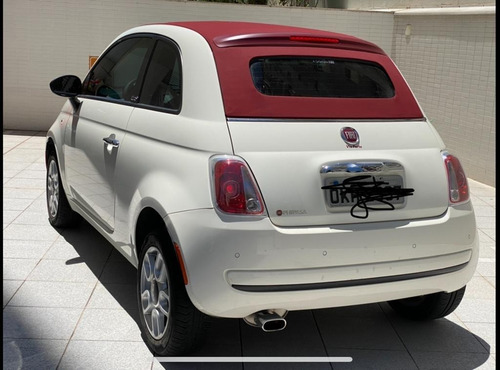 Fiat 500 Versão 500 Cabrio Dualogic Flex 1.4 8v Ano 2014