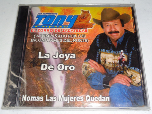 Tony Coyazo - El Zorro De Zacatecas, Cd Nuevo Sellado