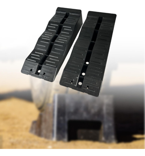 2x Rampas Genéricas Para Vehículos, Bloques 56x20x13 Cm