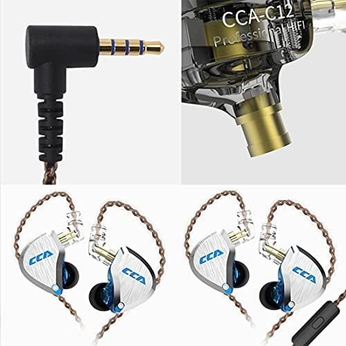 Cca C12 Auriculares Con Monitor En El Oído 5ba 1dd Híbridos