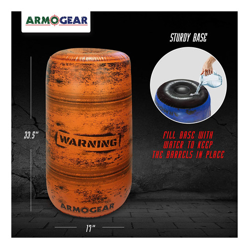 Armogear Barriles Inflables Para Etiquetas Láser, Pistolas D