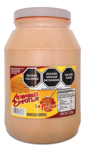 Aderezo Chipotle La Pócima 18 Kg