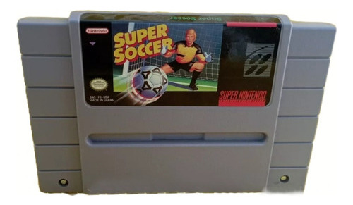 Juego Super Soccer Para Snes