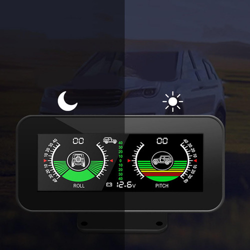 Medidor De Inclinação Automotivo Hud Inclinômetro Digital