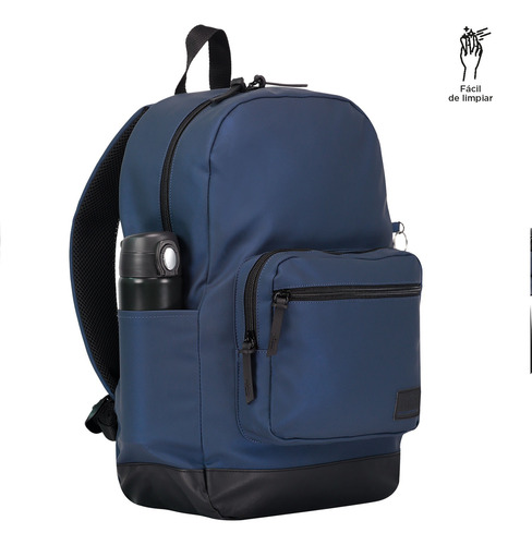 Totto Mochila Ergonómica Porta Laptop Repelente A Líquidos Y Con Organizador Interno | Escuela - Via Multicolor