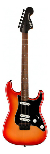 Guitarra Fender Contemporary Stratocaster Electrica Msi Color Naranja oscuro Material del diapasón Laurel Orientación de la mano Diestro