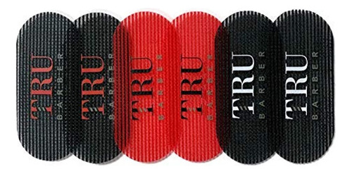 Grampos De Cabelo Tru Barber Tru Barber 6 Peças Cores