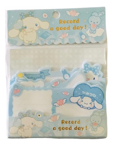 C Set De 60 Notas Adhesivas Kuromi My Melody Cinnamoroll