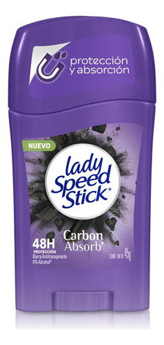 Lady Speed Fem Barra Carbon Abs 150 Ml