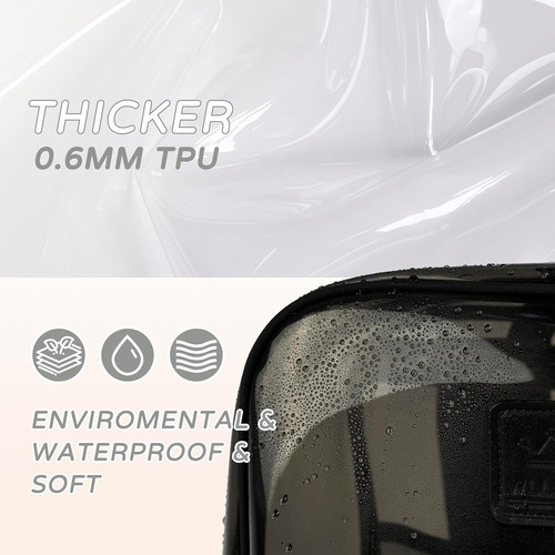 Mochila Transparente Resistente Compartimento Laptop De...
