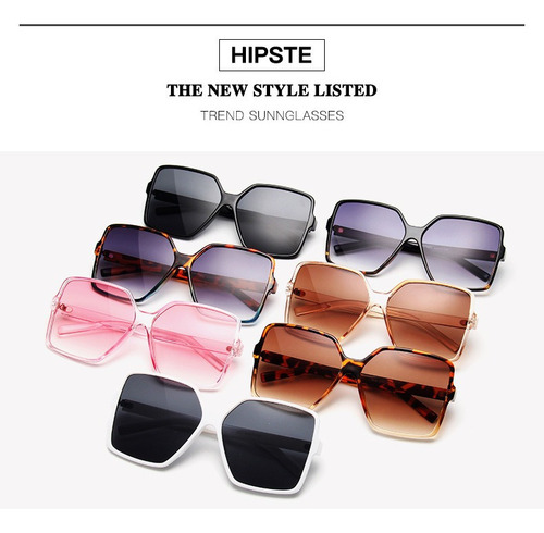 Lentes De Sol Grandes Cuadradas Maxi Lentes De Mujer Men1