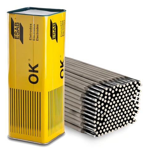 Electrodo revestido Esab Ok 55,00 mm, 3,25 mm, 18 kg, E7018-1/E7018-G, punta gris
