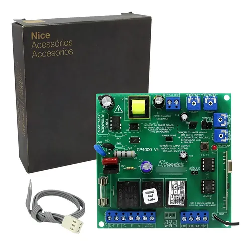 Central Eletronica Placa Cp 4000 Nice Peccinin Original | Frete grátis