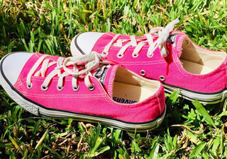 converse rosa chicle